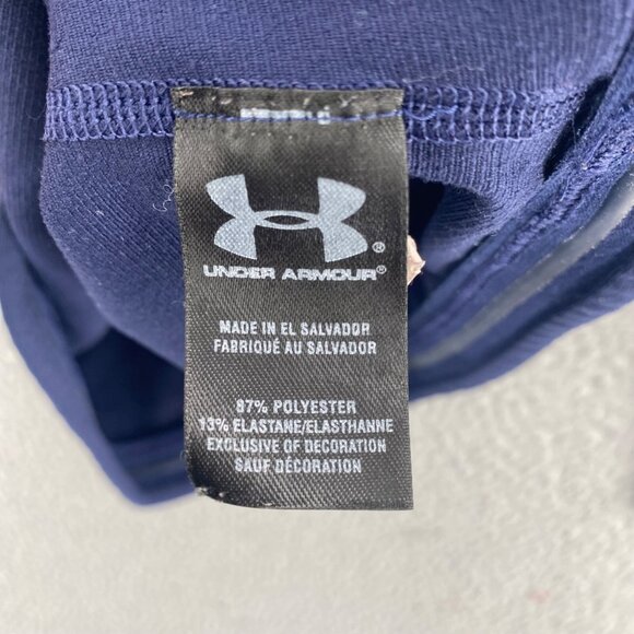 Under Armour Top Womens Small Navy Cold Gear Compression Long Sleeves Running* - Picture 8 of 12